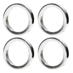 4 Anillos servilleteros Vasa, Plata