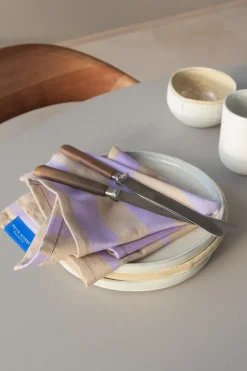 2 Bayetas de cocina Stripes 33x33 cm, Sand