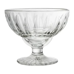 6 Boles con pie Elise 40 cl, Transparente