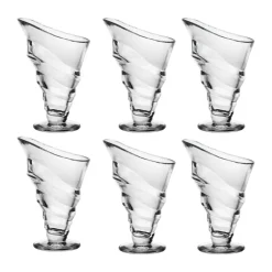 6 Boles de postre Circee Haute 27 cl, Transparente