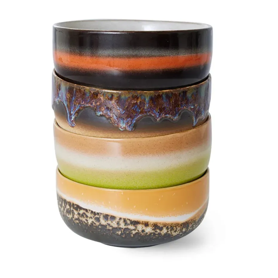 4 Boles de postre 70's, Humus