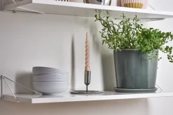 6 Boles Lines Ø16 cm, blanco