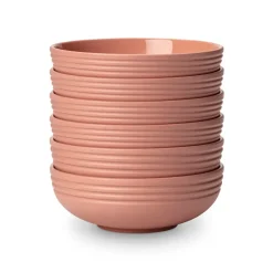 6 Boles Lines Ø16 cm, Rosa