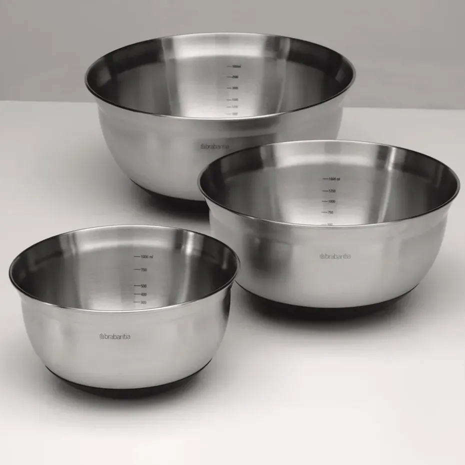 3 Boles para mezclar Brabantia, set de 3