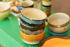 4 Boles 70's Ø13,5 cm, Groovy