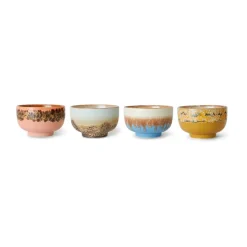 4 Boles 70's Ø13,5 cm, Seabreeze