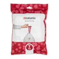 40 Bolsas de basura Brabantia PerfectFit, 20 L