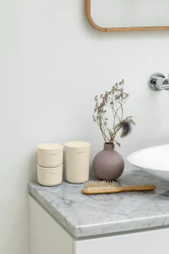 3 Botes de almacenaje ReNew, Soft Beige