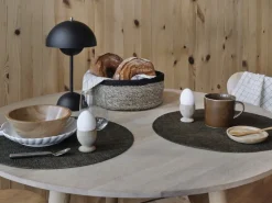 3 Cestas para pan Emil, natural-negro