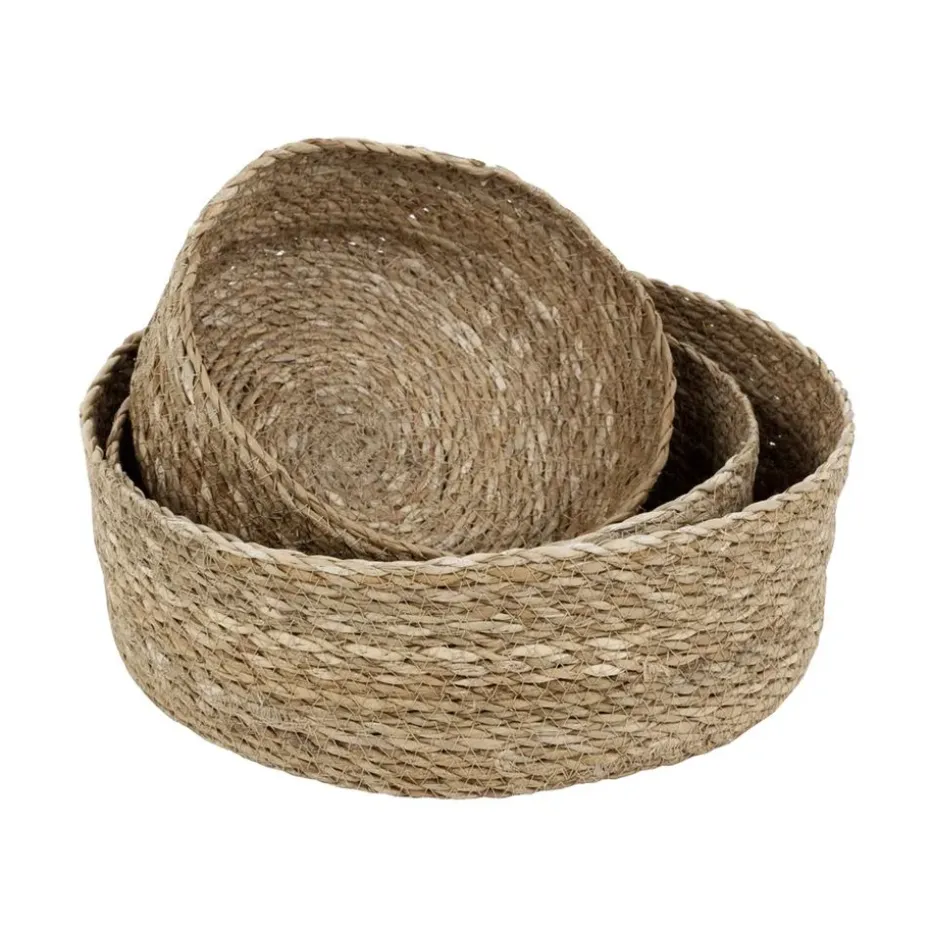 3 Cestas para pan Emil, natural (beige)