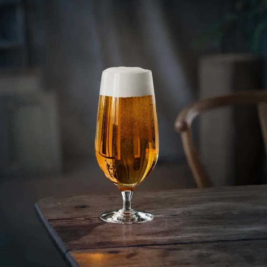 4 Copas de cerveza Beer Lager, 60 cl