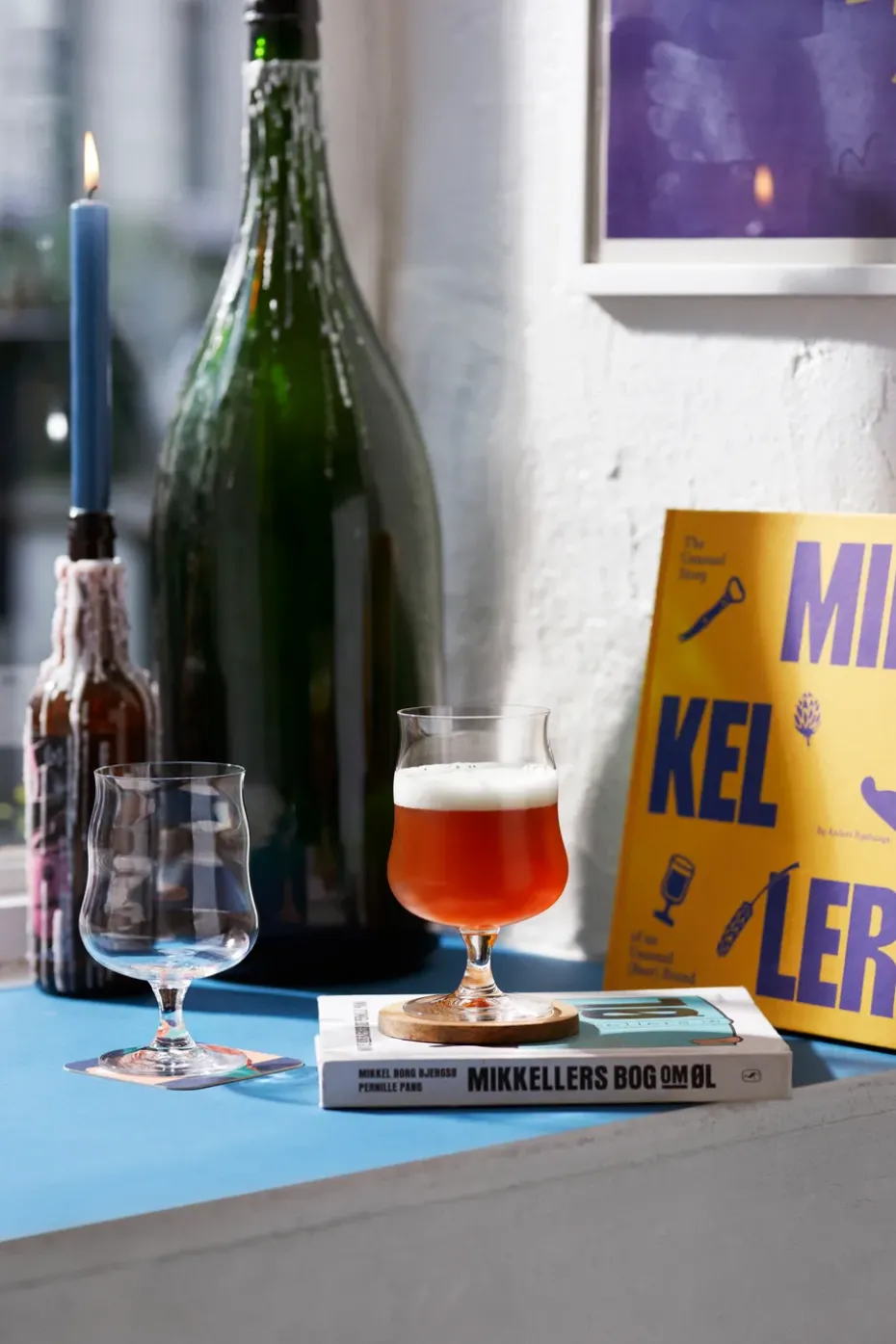 2 Copas de cerveza Mikkeller universal, 40 cl
