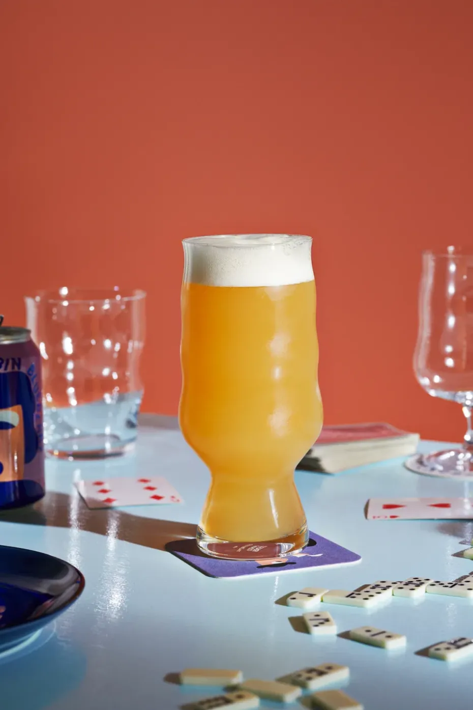 2 Copas de cerveza Mikkeller IPA, 50 cl