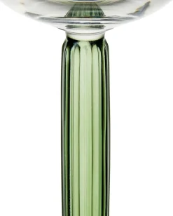 2 Copas de champagne Hammershøi 24 cl, verde