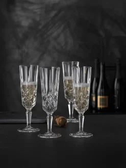 4 Copas de champagne Noblesse 15,5 cl, transparente