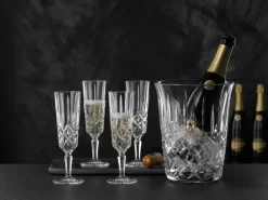 4 Copas de champagne Noblesse 15,5 cl, transparente