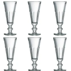 6 Copas de champagne Perigord 16 cl, Transparent