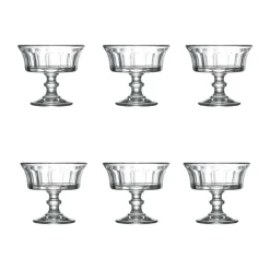 6 copas de champagne Perigord 22 cl, Transparente