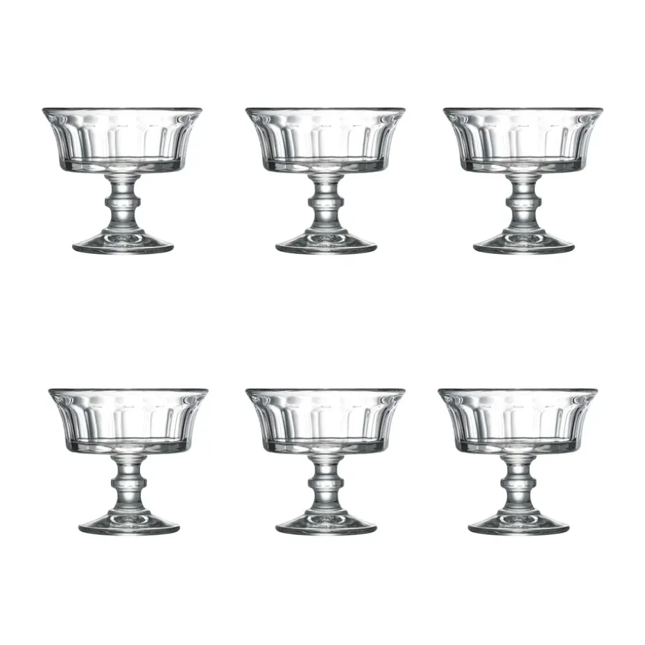 6 copas de champagne Perigord 22 cl, Transparente