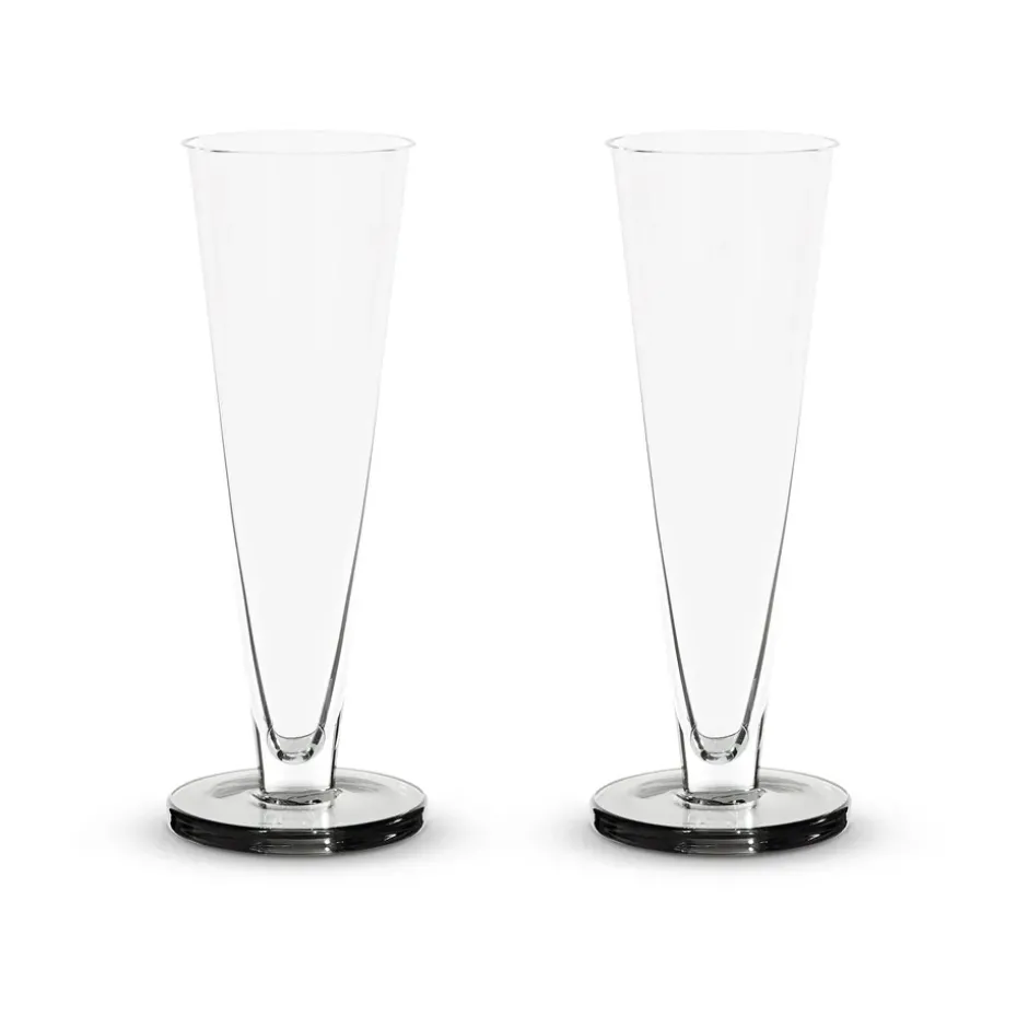 2 Copas de champagne Puck 12,5 cl, Transparente