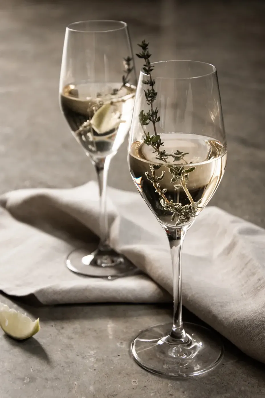 6 Copas de champagne Sense 25,5 cl, Transparente