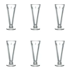 6 Copas de champán Abeille 15 cl, Transparente