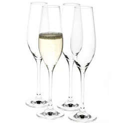 4 Copas de champán Karlevi, 21 cl
