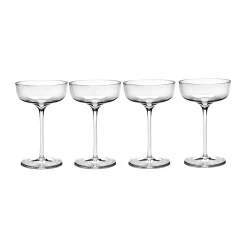 4 Copas de champán Passe-Partout 15 cl, transparente