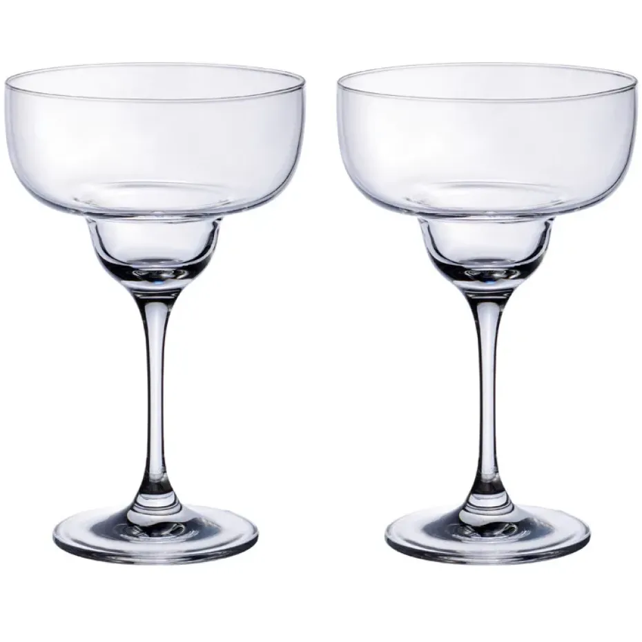 2 Copas de margarita Purismo, transparente