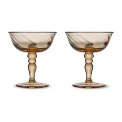 2 Copas de prosecco Opacity 15 cl, Melocotón