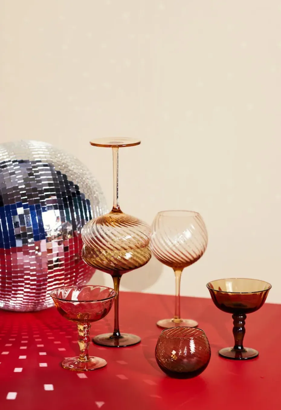 2 Copas de prosecco Opacity 15 cl, Melocotón