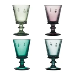 4 Copas de vino Abeille 24 cl, Multi