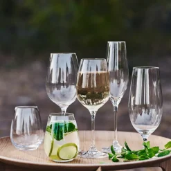 4 Copas de vino blanco Karlevi, 34 cl