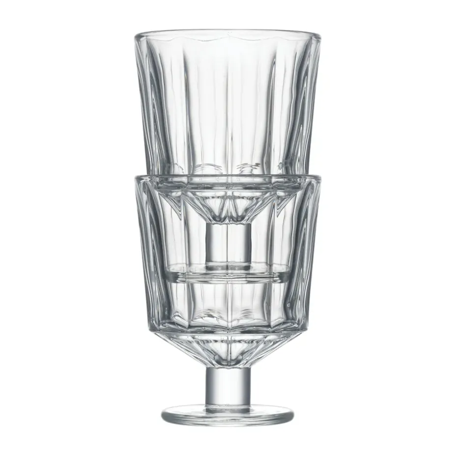 6 Copas de vino City 26 cl, Transparente