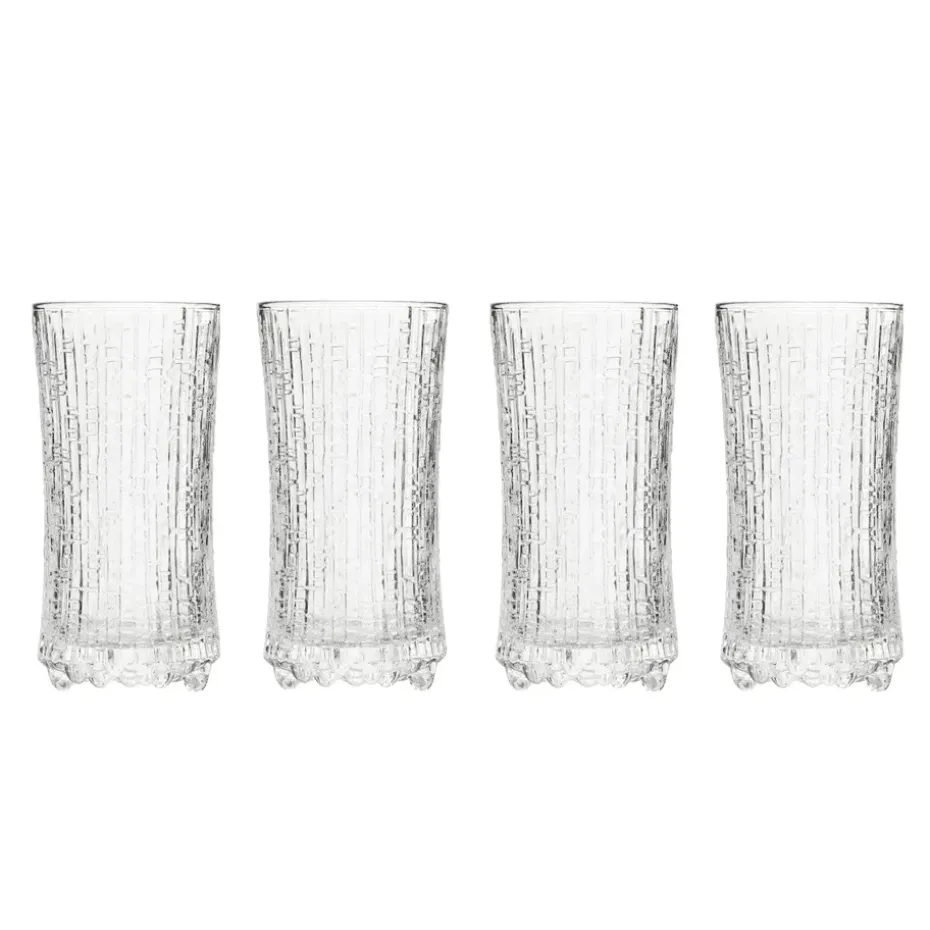 4 Copas de vino espumoso 18 cl Ultima Thule, Transparente