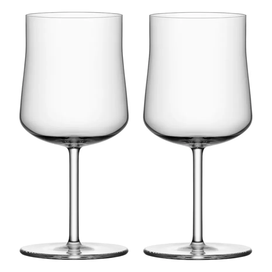 2 copas de vino Informal 28 cl, transparente