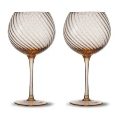 2 Copas de vino Opacity 47 cl, Melocotón