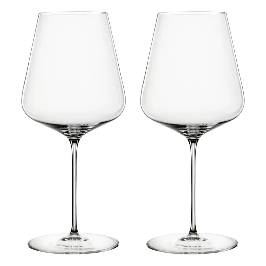 2 Copas de vino tinto Bordeaux Definition 75 cl, transparente