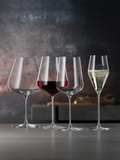 2 Copas de vino tinto Burgundy Definition 96 cl, transparente
