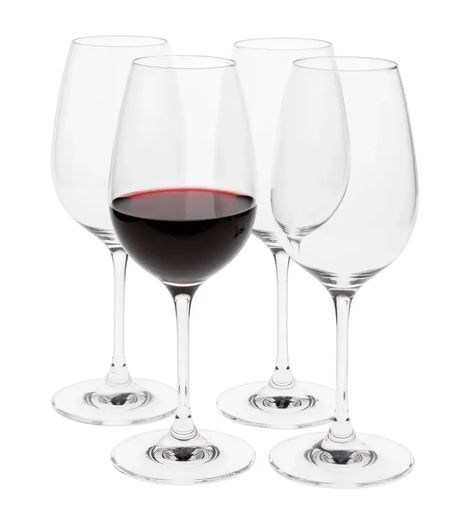 4 Copas de vino tinto Karlevi, 45 cl