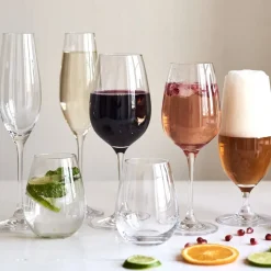 4 Copas de vino tinto Karlevi, 45 cl