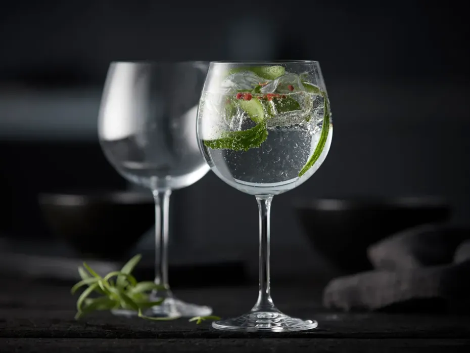 4 Copas gin tonic Juvel 57 cl, Cristal