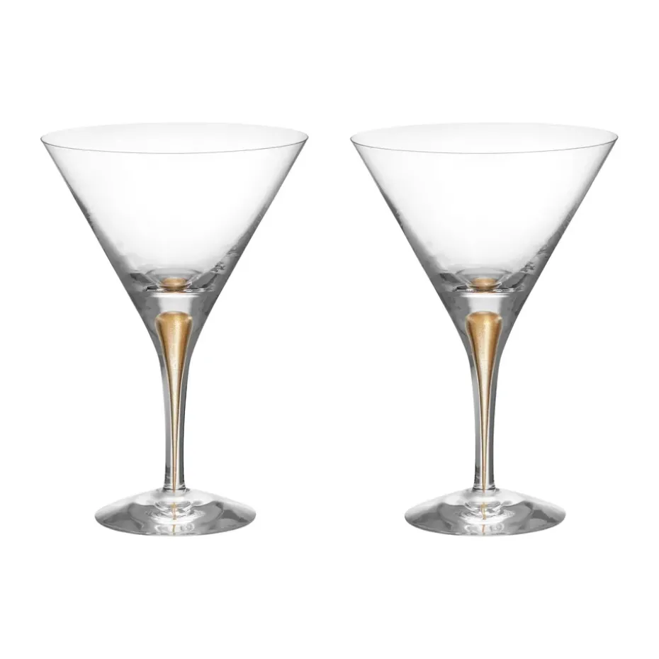 2 Copas martini Intermezzo 25 cl, Oro
