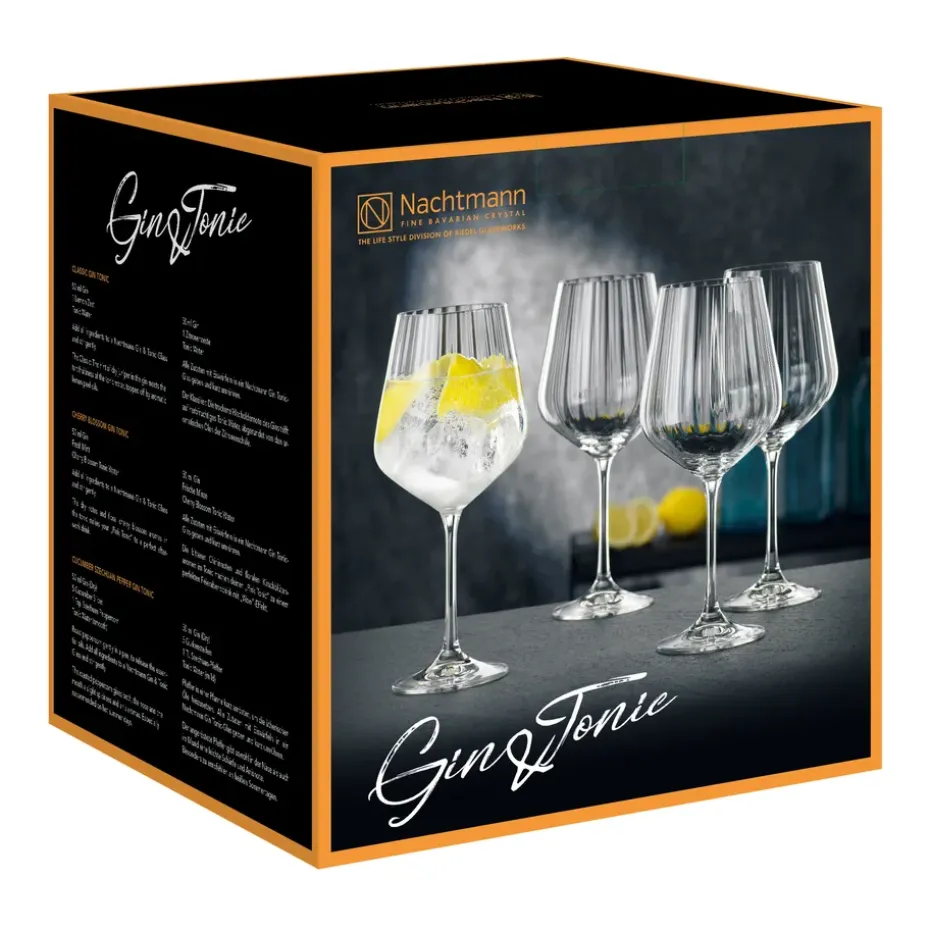 4 Copas Nachtmann Gin & Tonic 64 cl, Transparente