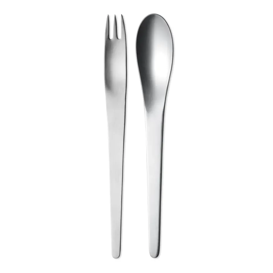 2 Cubiertos de servir Arne Jacobsen, 2 cubiertos