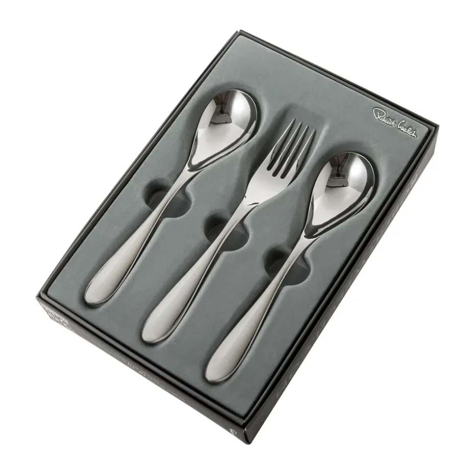 3 Cubiertos de servir Bourton Bright, acero inoxidable