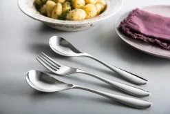 3 Cubiertos de servir Bourton Bright, acero inoxidable