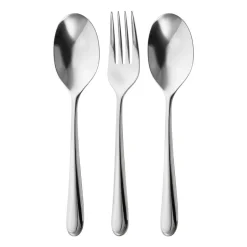 3 Cubiertos de servir Kingham Bright, acero inoxidable