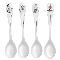 4 Cucharas de café Fiesta Mumin, set de 4