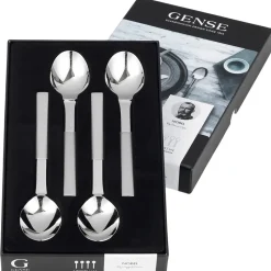 4 Cucharas de postre y entrante Nobel, 4 piezas